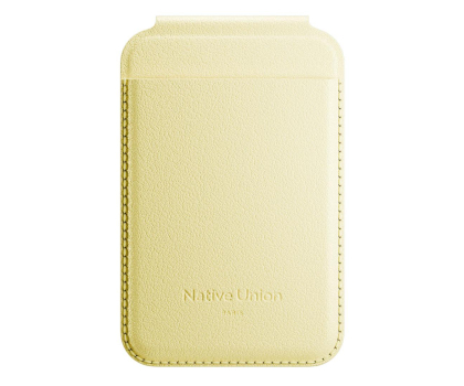 Etui / obudowa na smartfona Native Union Active Wallet Stand lemon
